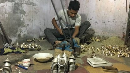  brass Moradabad town Notbandi and Muslim voters 