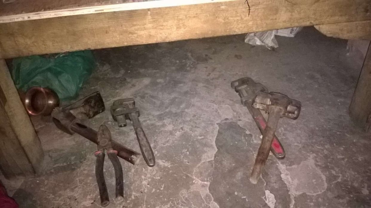 Priestess murdered in temple.
