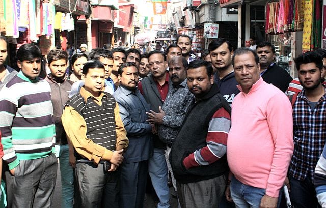 Kindled against robberies businessman, was blocked by the commotion