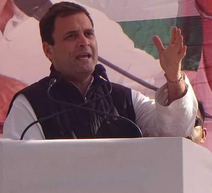 Rahul Gandhi attacks pm modi over unemployment in bareilly