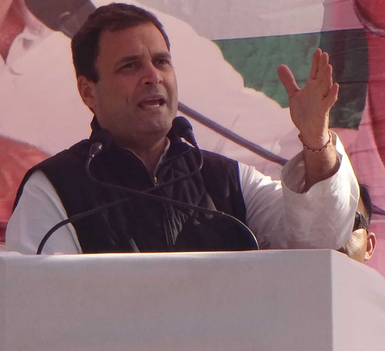 rahul gandhi address rally in uttarakhand.