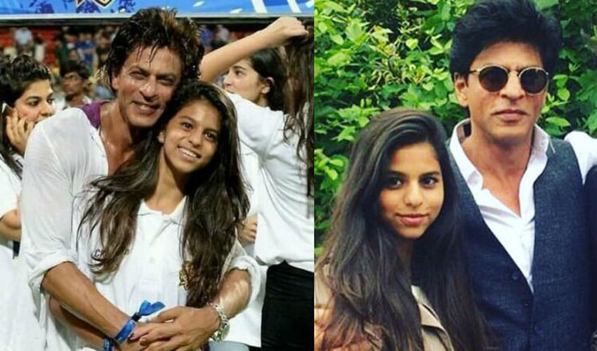 suhana khan doing an act in her school event