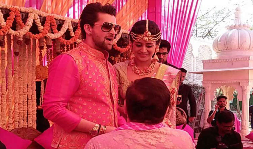 mehndi celebration of neel nitin mukesh and rukmani