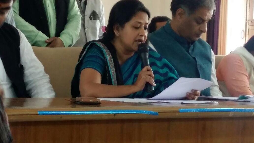 president of india daughter ask question to pm modi