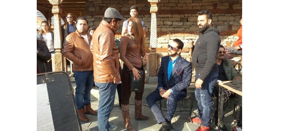 punjabi album shooting in Naggar kullu