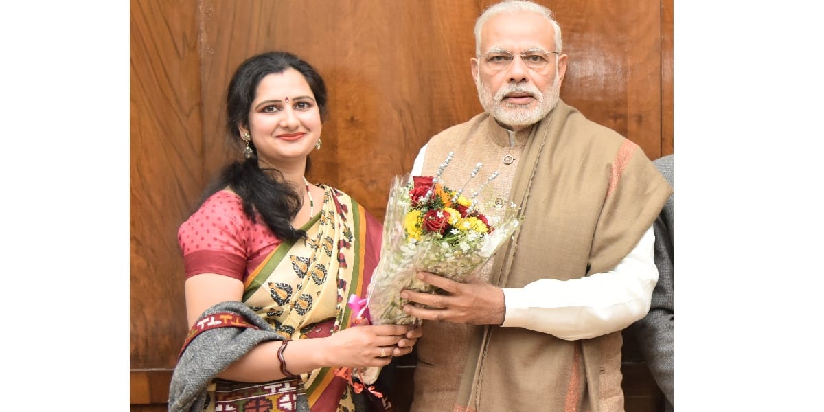 Kathak dancer Shruti Gupta met Prime Minister Narendra Modi