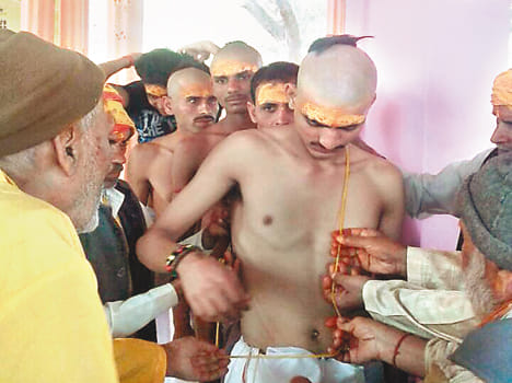 sub gradation in Narada Ashram 