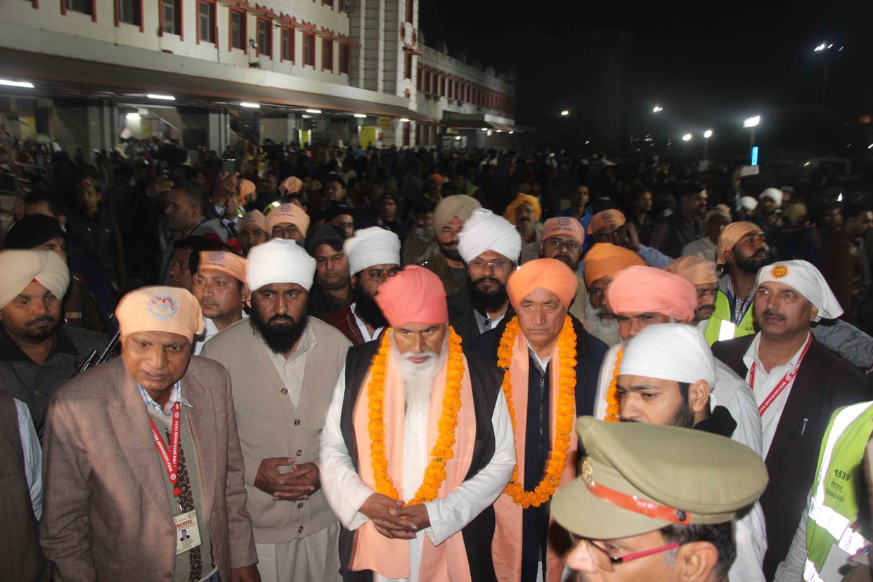 Sant Niranjan Dass' Ravi Das Nagar "arrived