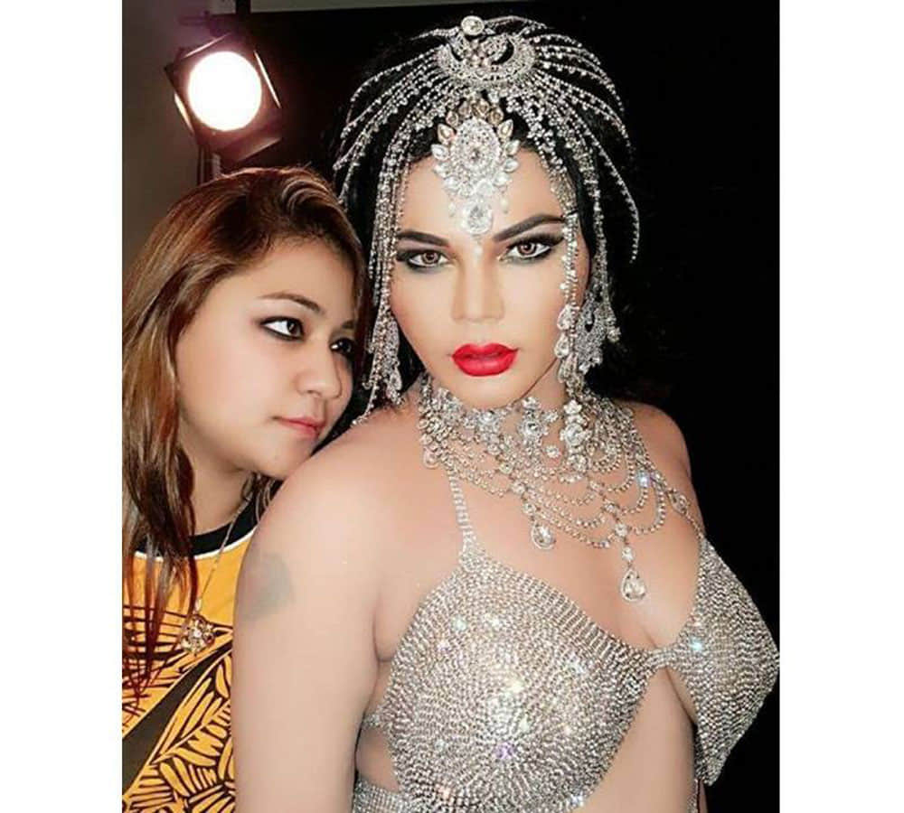 rakhi sawant share her dance video in two piece