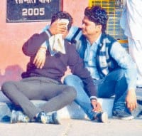 accident, Lentr house fell, two deaths, two serious, jind