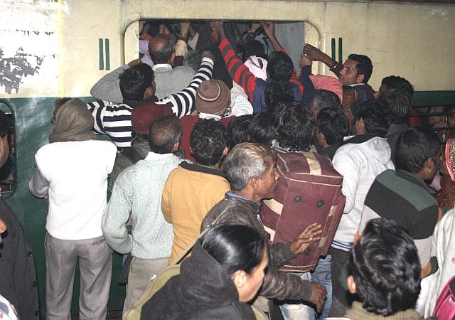 Buses electoral duty, increased congestion in trains