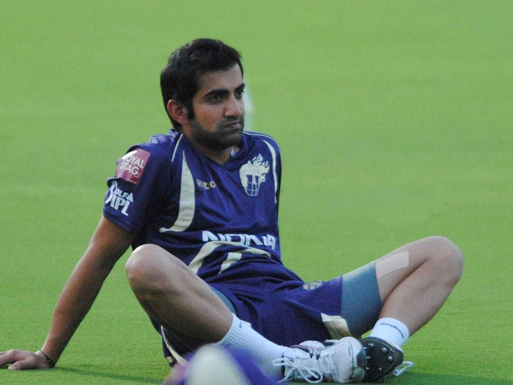 gautam gambhir loves to sledge shane warne