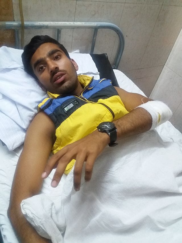 The student and her mother went into the hospital went threat