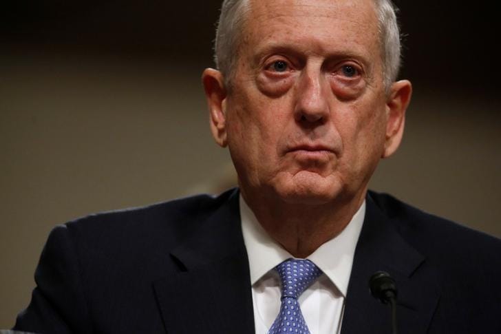 US Defence Minister  mattis talks with  Parrikar  about defense cooperation 