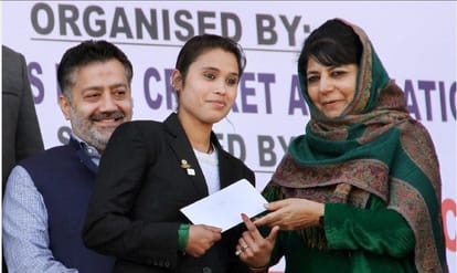 MEHBOOBA MUFTI SAYS YOUTH AS THE PRIORITY OF HER GOVT