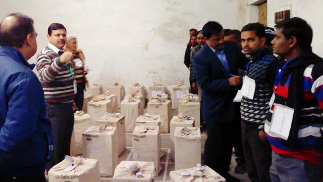 mlc election counting start in kanpur