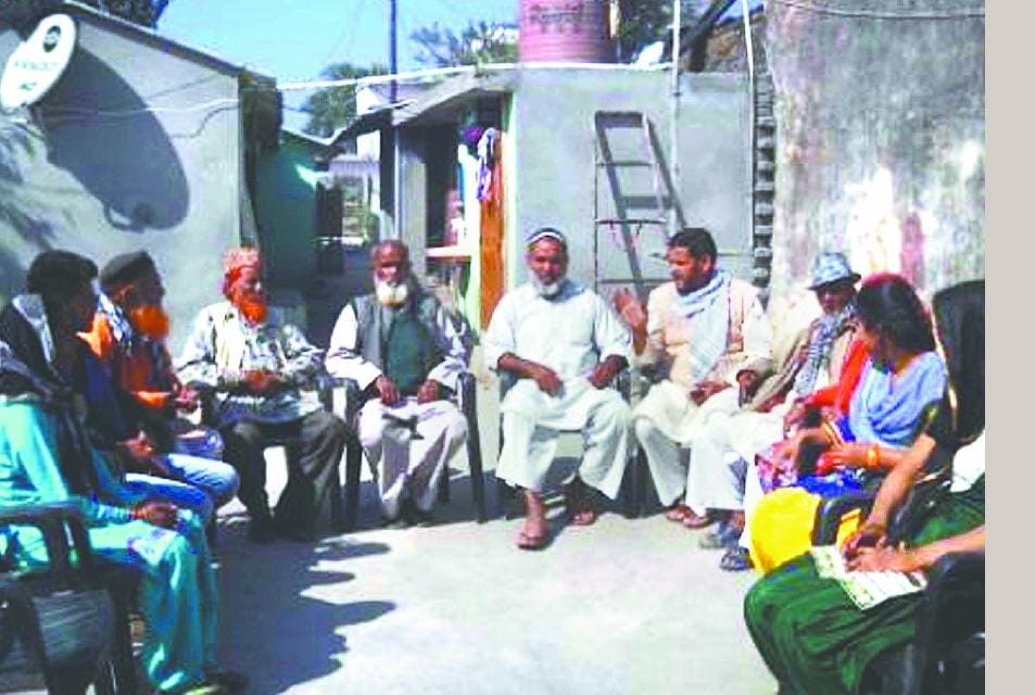 Muslim voters, the BJP attempted burglary
