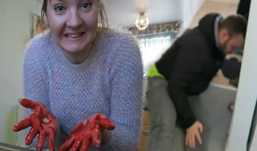 Girlfriend Makes Prank On Boyfriend Goes Horribly Wrong