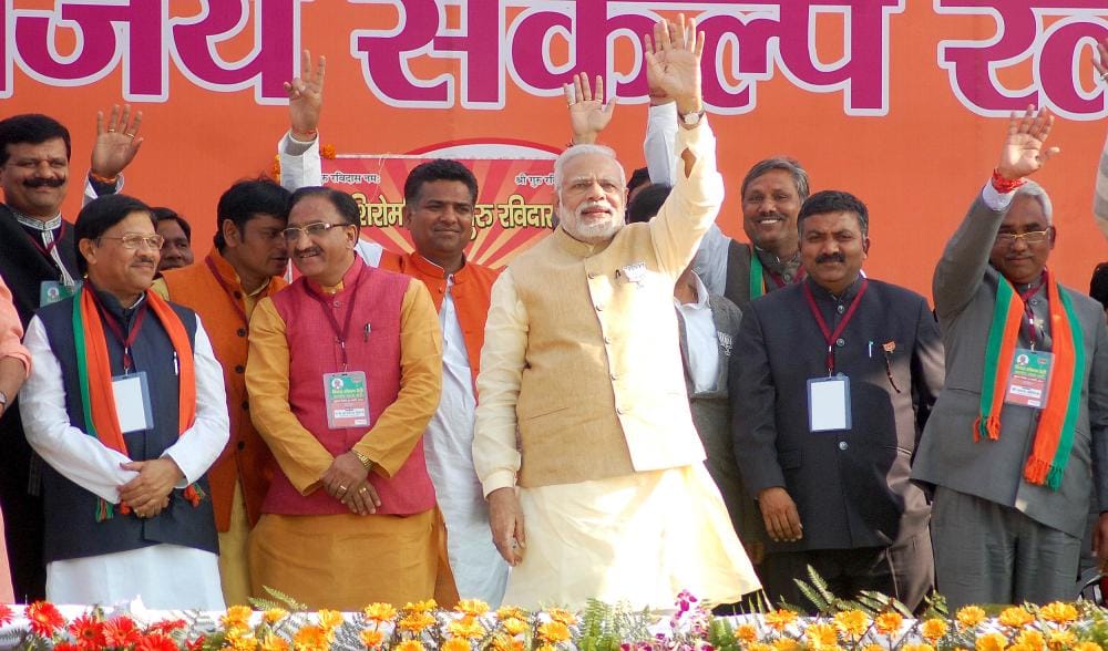 public crazy for pm modi in haridwar