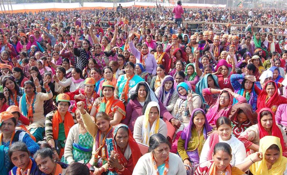 bjp leader facing problem dey to pm modi rally