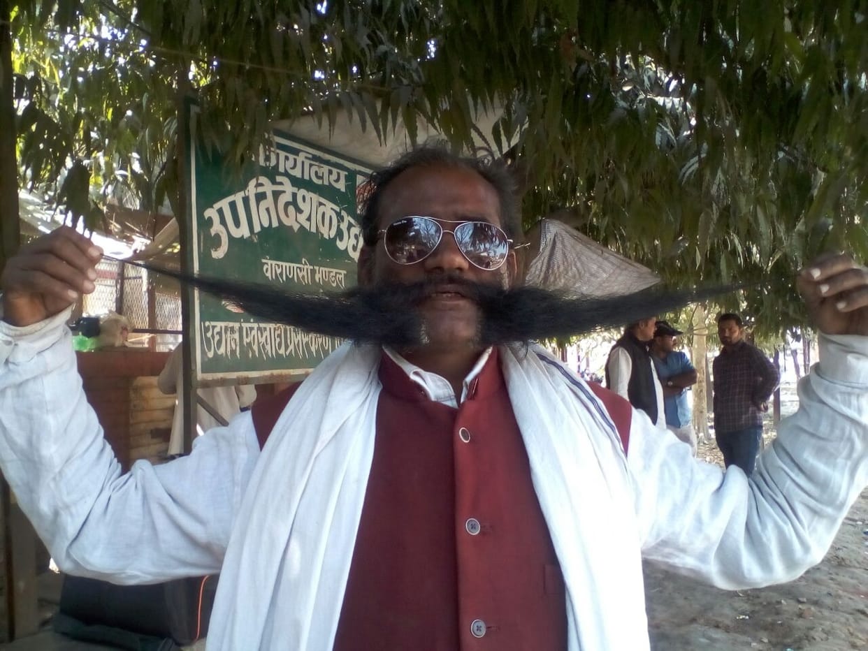 He will fight the elections in Varanasi, you have not seen for so long whiskers