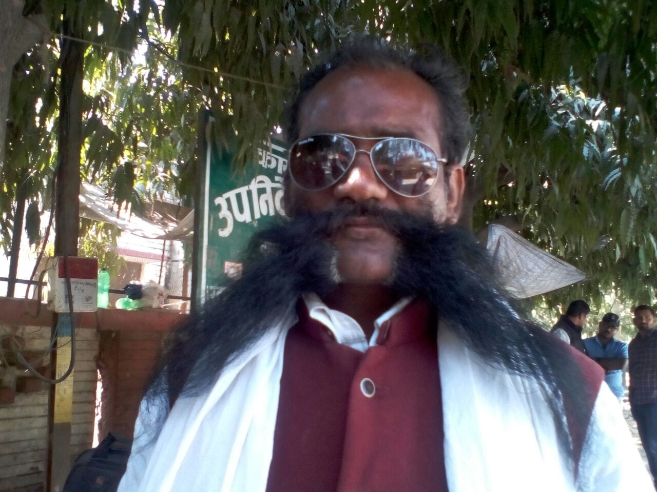 He will fight the elections in Varanasi, you have not seen for so long whiskers