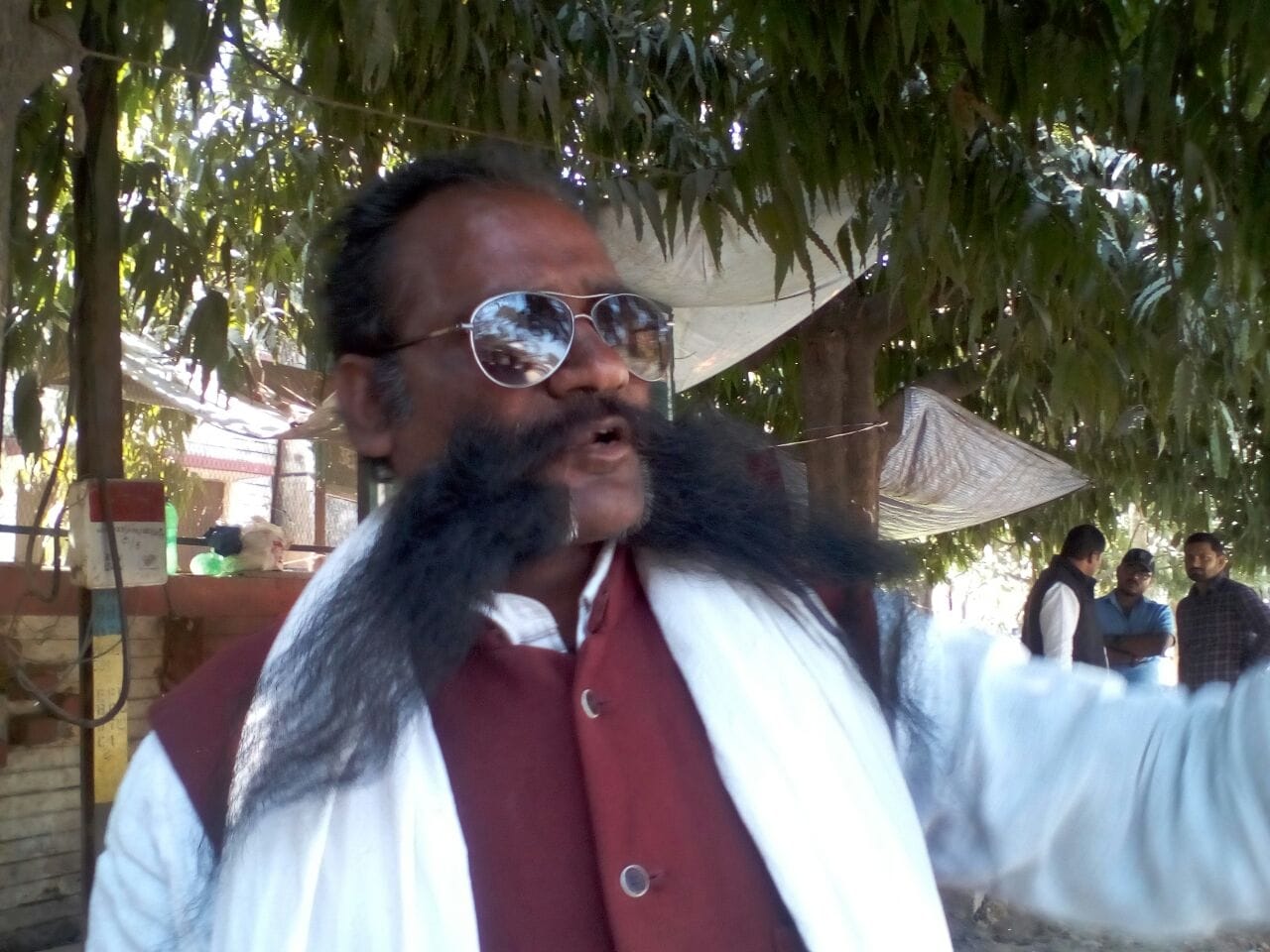He will fight the elections in Varanasi, you have not seen for so long whiskers