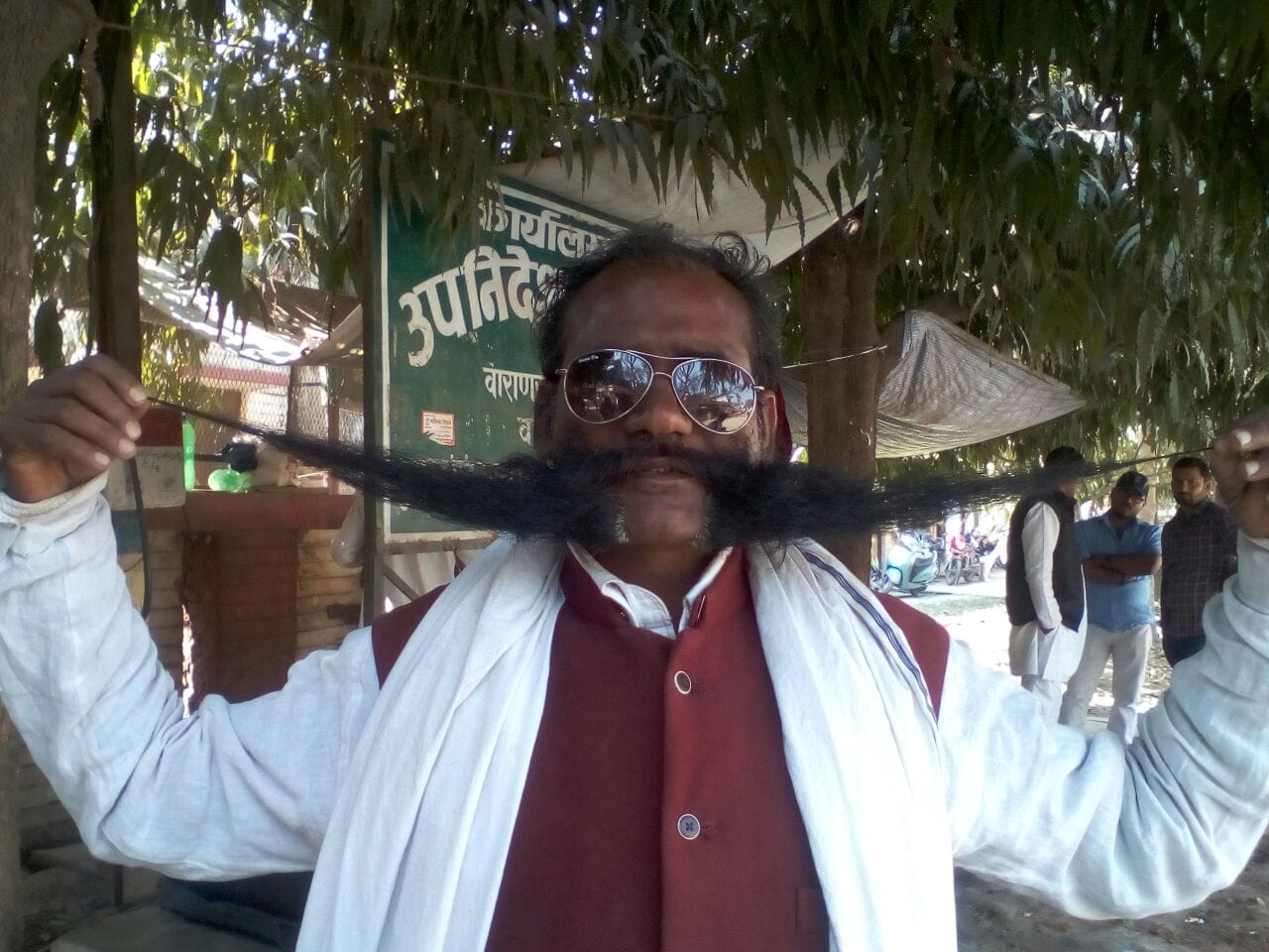 He will fight the elections in Varanasi, you have not seen for so long whiskers