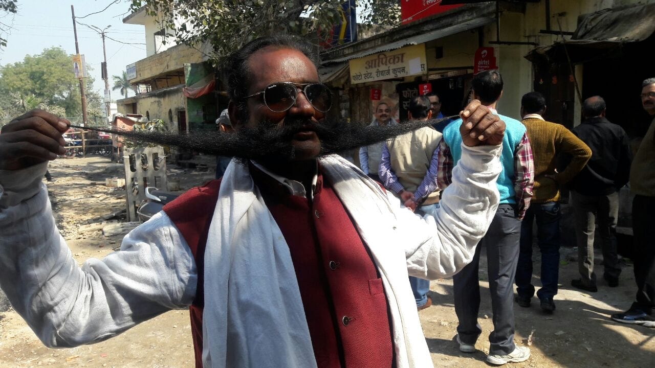 He will fight the elections in Varanasi, you have not seen for so long whiskers