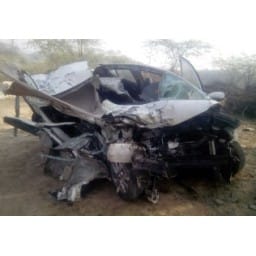accident,car,dumper,rewari,police