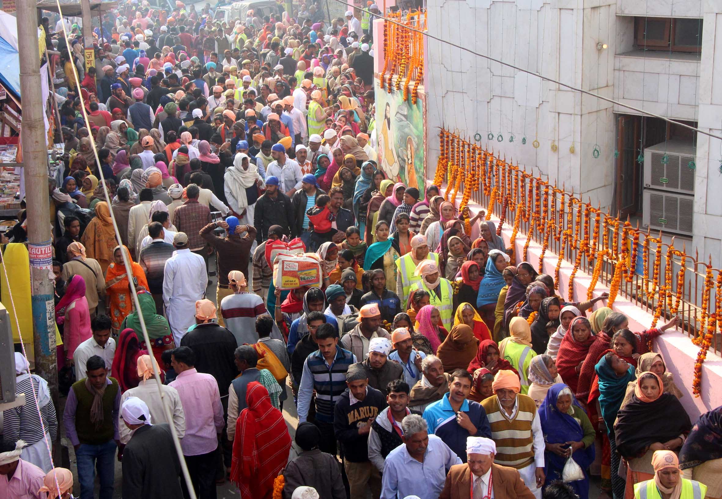 kashi sirgobardhan looking like mini punjab on the occasion of ravi das jayanti