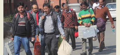 tringle election compition in gautam budhnagar today