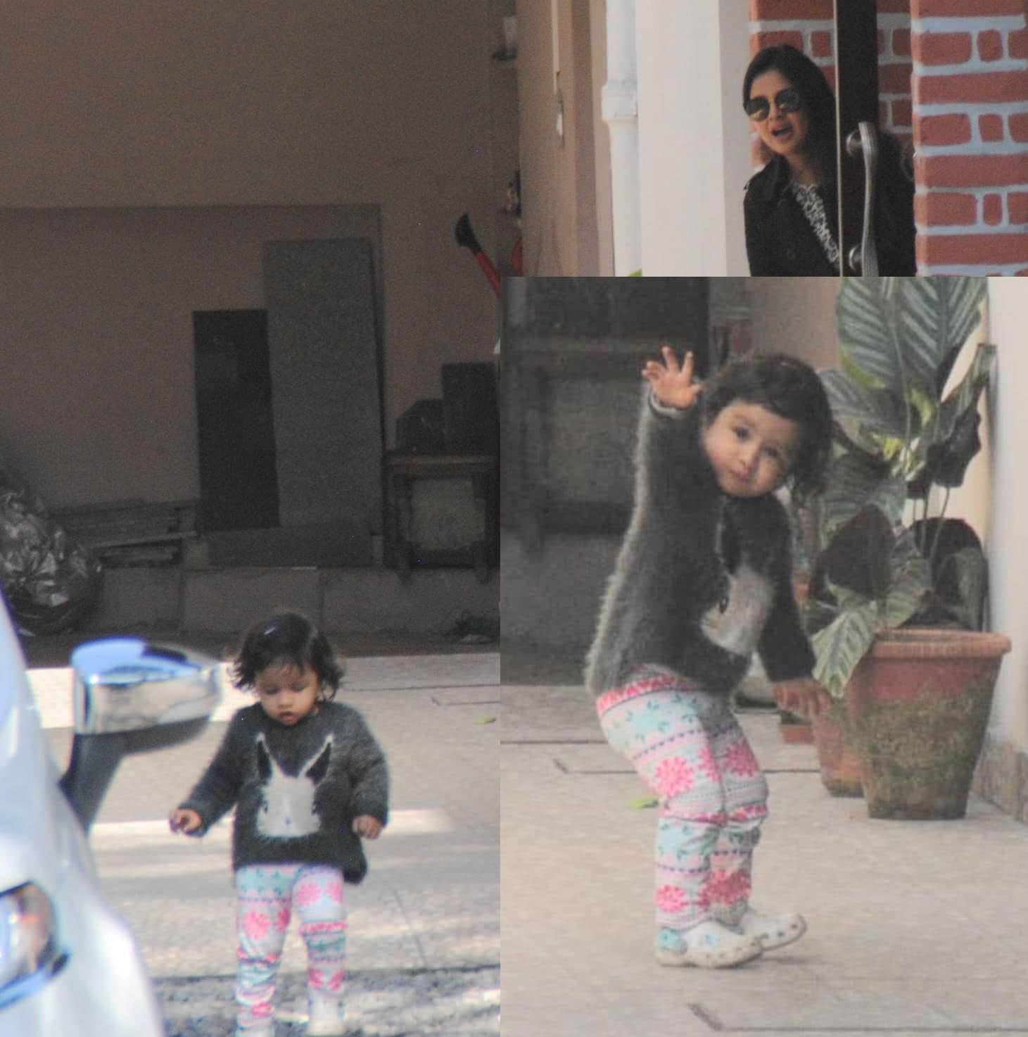 MS Dhoni daughter Ziva celebrate holi photos viral