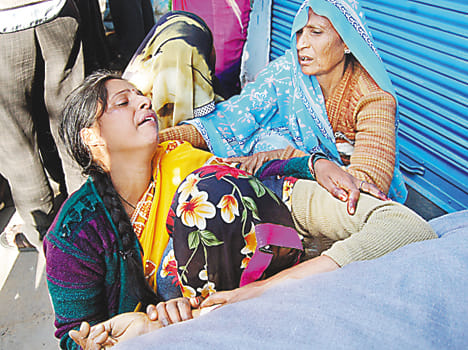 Farmer killed by injection of jholachap