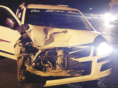 One killed in road accidents, seven injured