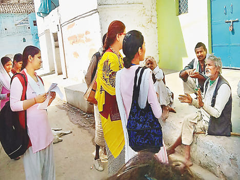 Students said the importance of sanitation