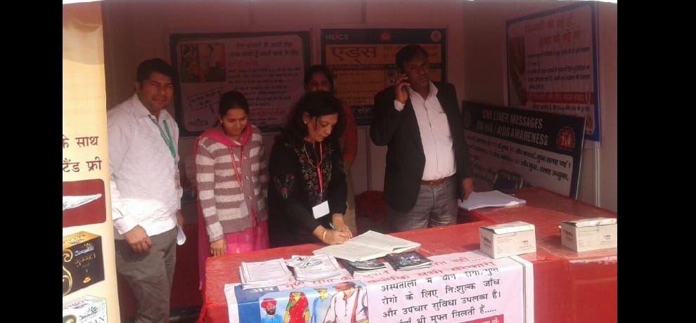 surajkund mela: number of girls higher than boys in hiv check up