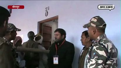BJP candidate fight with central security force in meerapur