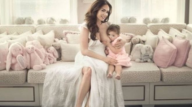  british model tamara ecclestone post Stunning breastfeeding pic on instagram