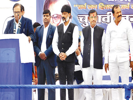 SP-Congress and took a dig at BJP