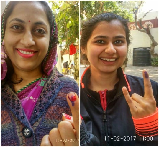female voters are excited in up election 2017