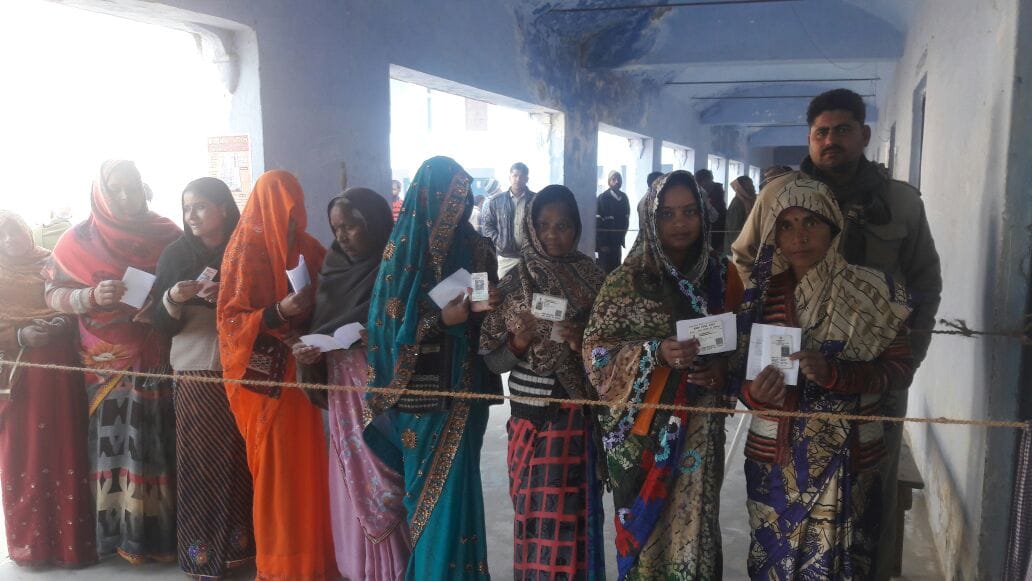 female voters are excited in up election 2017