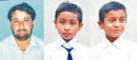 fatehabad, 2 children , lost, with father, police, harayana