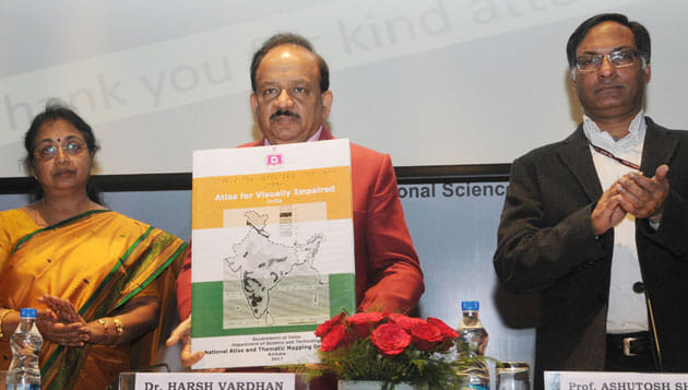 World’s first Braille Atlas for visually impaired persons released