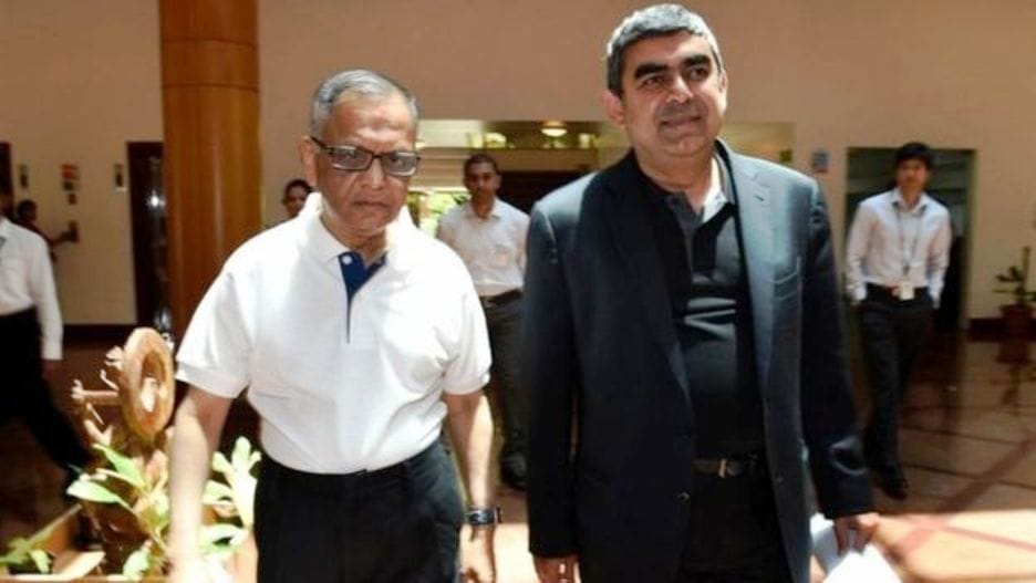 Infosys signs of corrosion as well as Tata