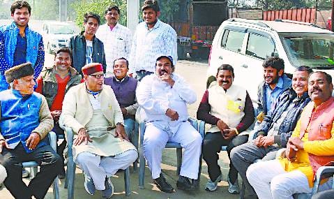 Jaipal Singh of BJP's victory busy paved again