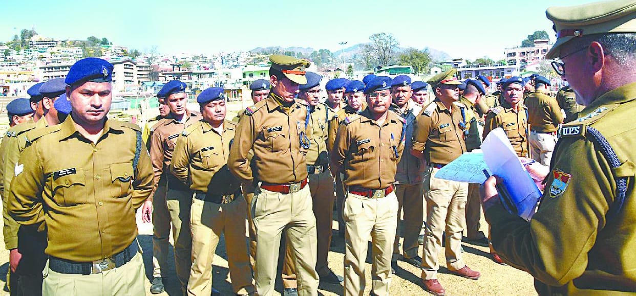 The Prime Minister today in Pithoragarh, tight security