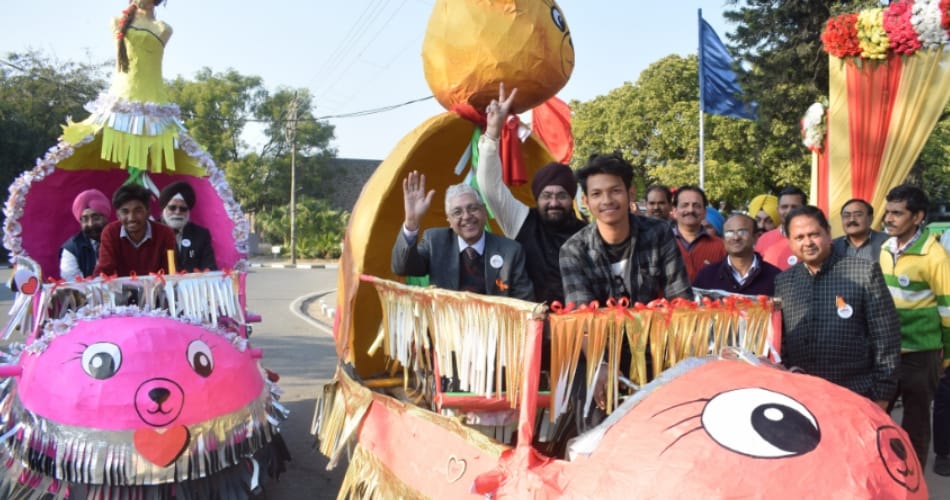 Rose festival started in punjab university, today schedule