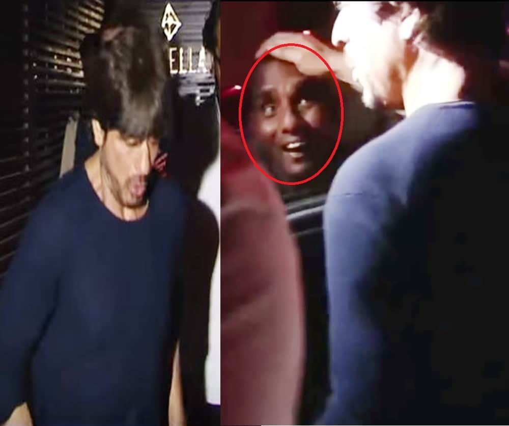 This video of SRK offering food to a beggar is going viral