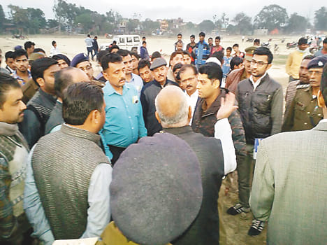 Ground troops tested the security of SPG